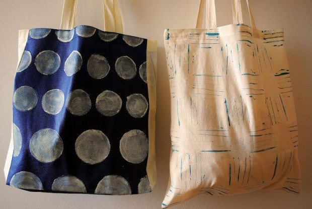 20 Colorful DIY Beach Totes