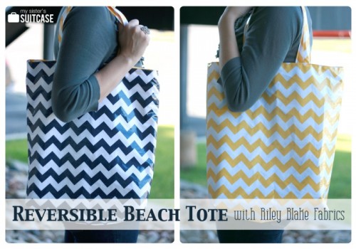 20 Colorful DIY Beach Totes