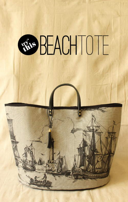 20 Colorful DIY Beach Totes