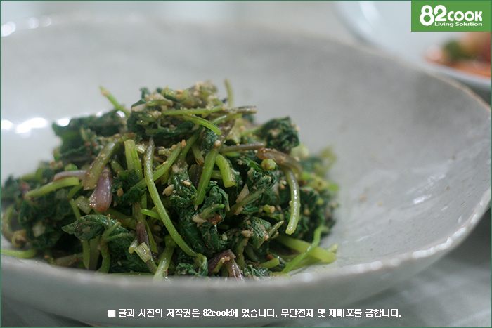 머위순 나물 ::: 82cook.com