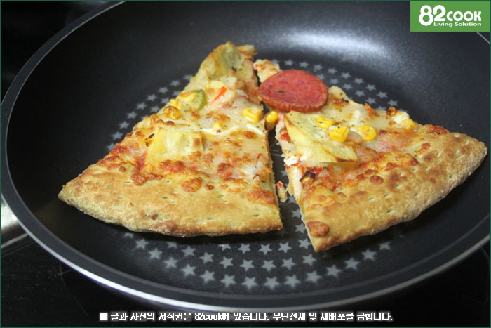 남은 피자를 맛있게 데우려면 ::: 82cook.com